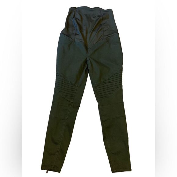 Isabel Maternity Army Green ankle Jeans NWT - Picture 1 of 7